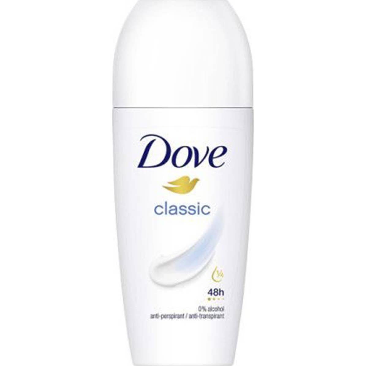 Dove Classic Deodorant Roll-On Alcohol Free 50ml