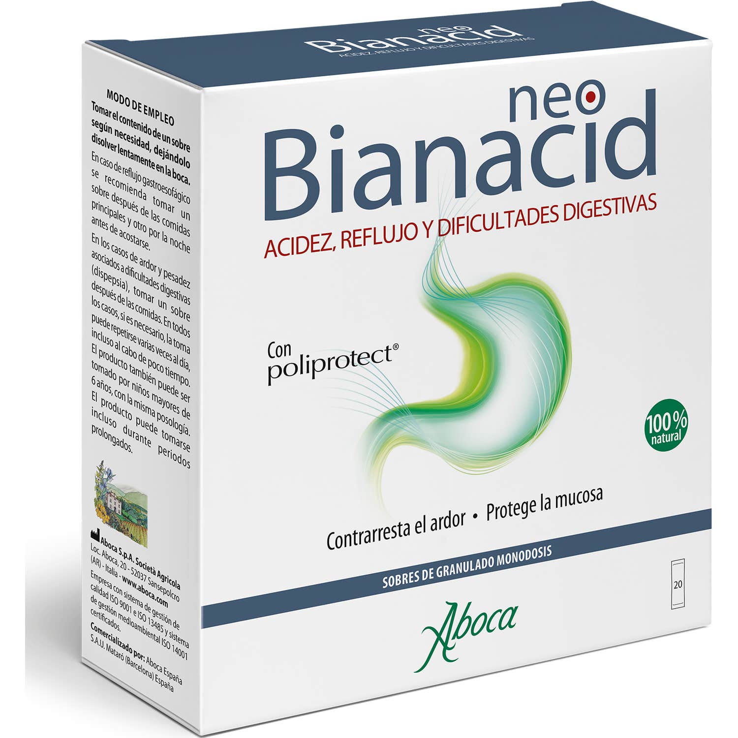 Aboca NeoBianacid 20 Sachets