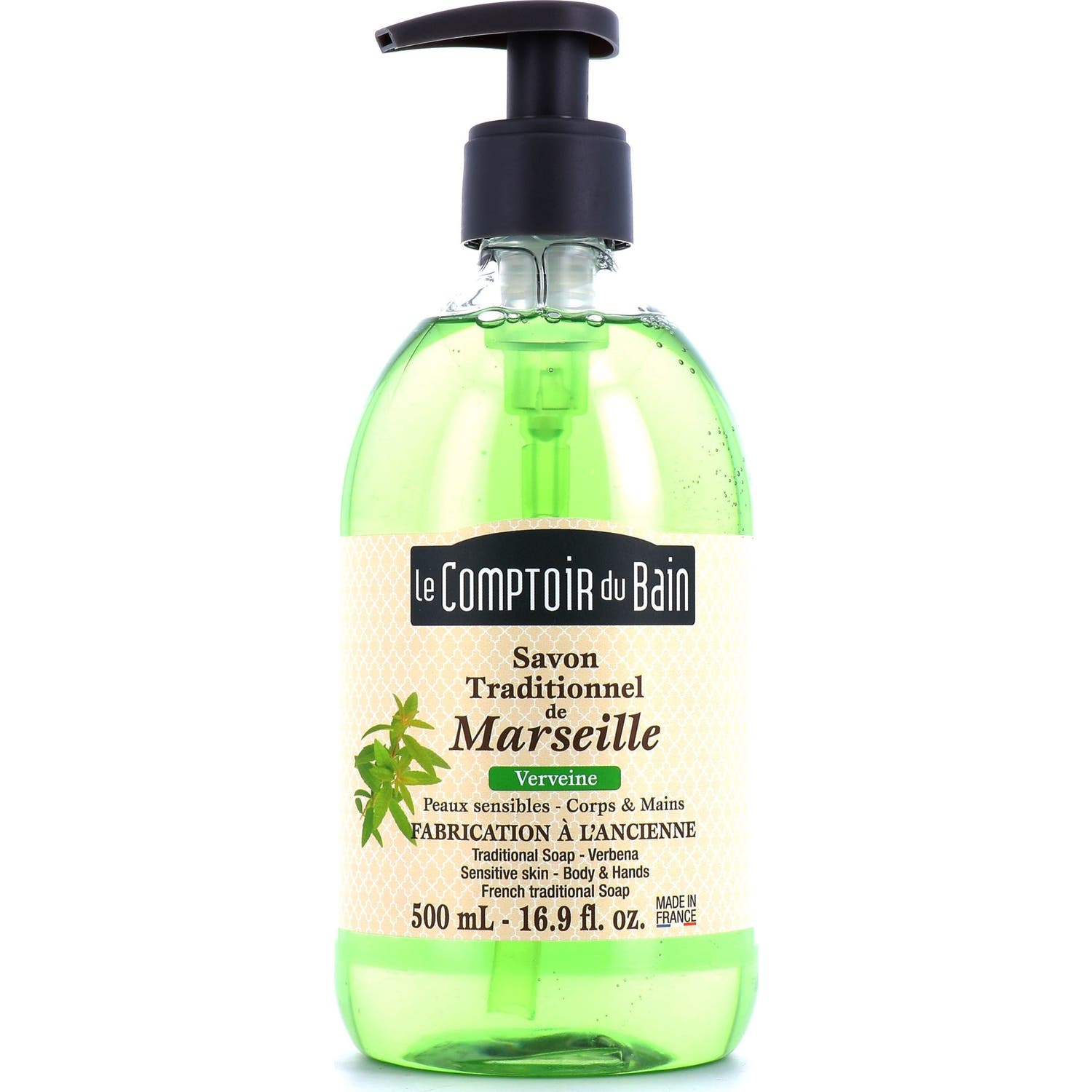 Le Comptoir du Bain Savon Liquide Vervein 500ml