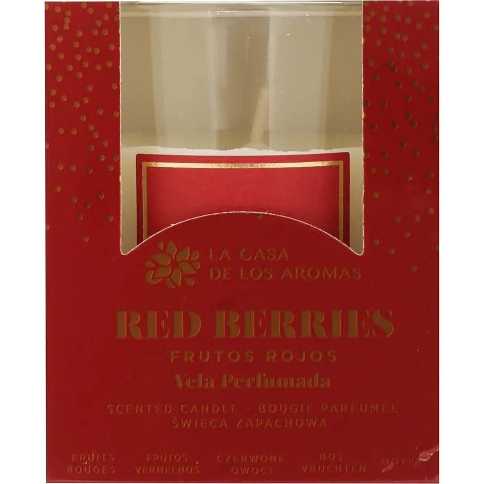 La Casa de los Aromas Bougie Parfumée Noël Red Berries 120g