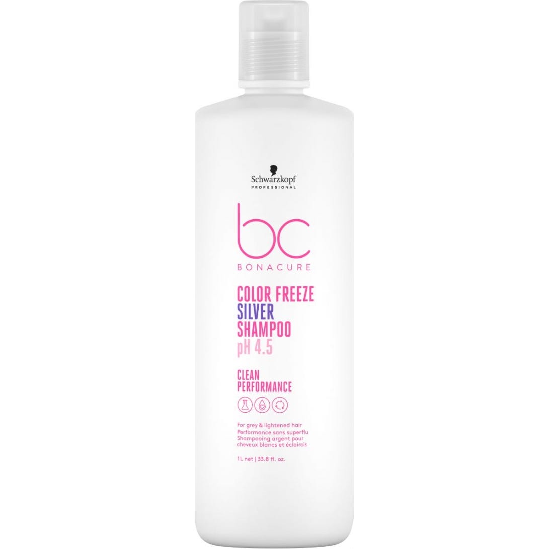 SCHWARZKOPF  Bonacure Color Freeze Shampooing Gel&eacute;e Argent 1000Ml