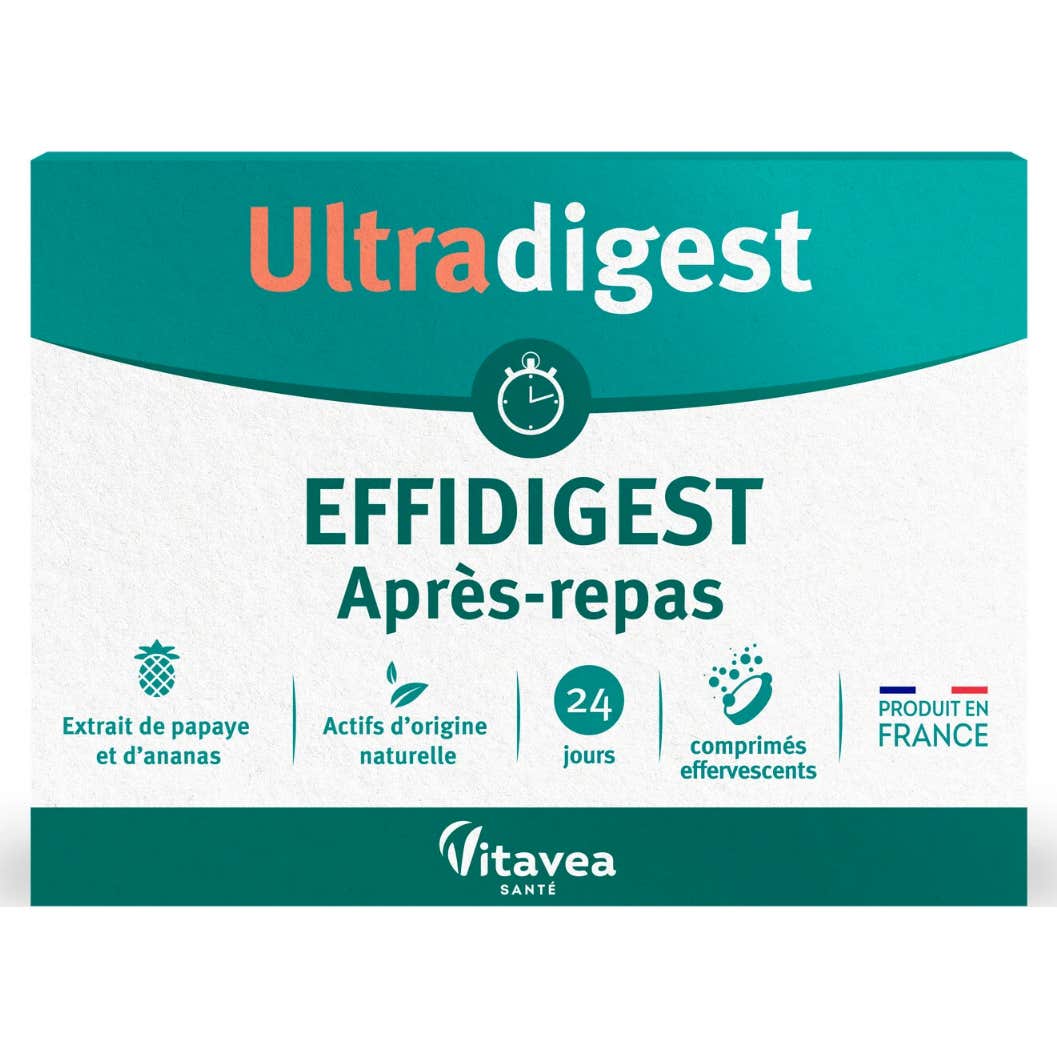 Vitavea Ultradigest Effidigest Après-Repas 24comp