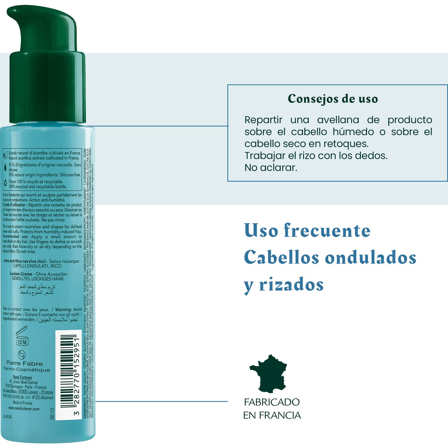 René Furterer Sublime Curl Crème Bouclante Nutritive 100ml