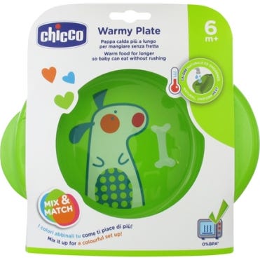 Chicco Plato Termo +6m Verde *