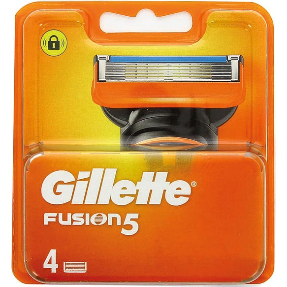 Gillette Fusion5 Recambios 5uds