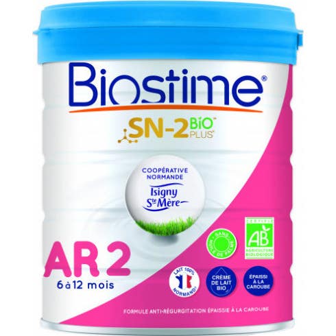 Biostime SN2 Bio AR2 Lait En Poudre 6-12 Mois 800g