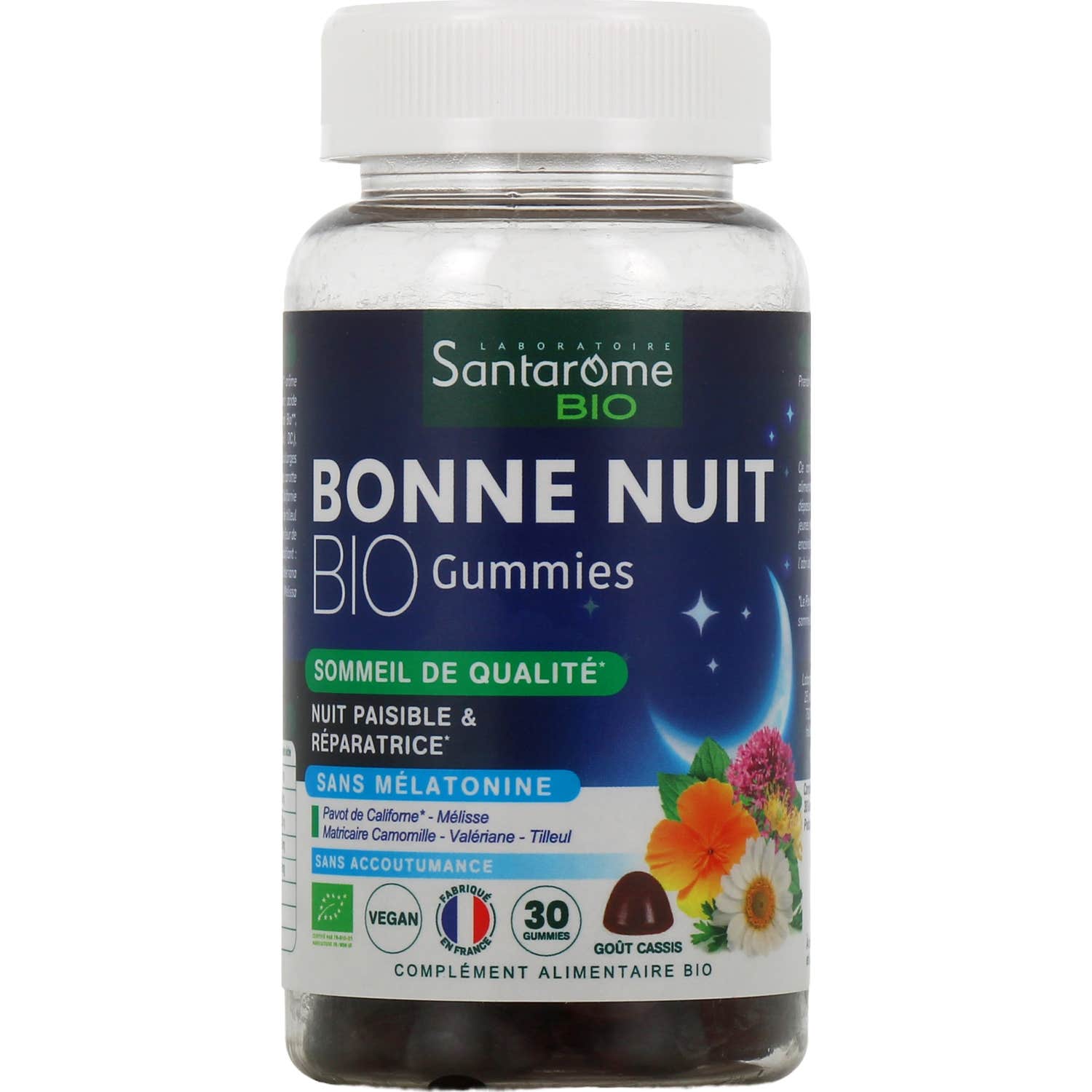 Santarome Bonne Nuit Bio 30 Gummies