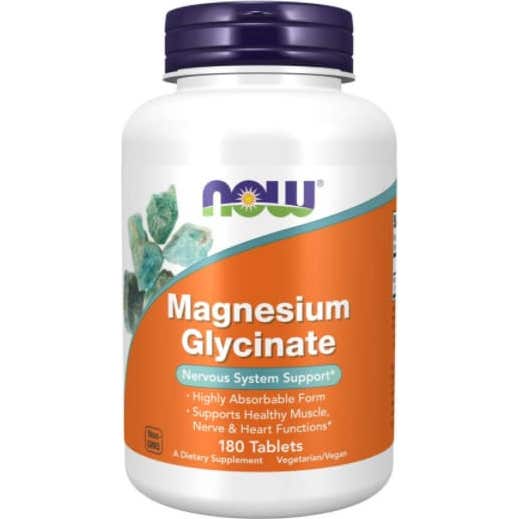 Now Foods Magnesium Glycinate 180 Comprimés - Image 4