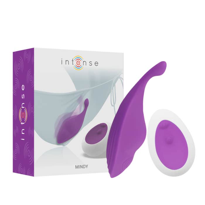 Intense Mindy Pantie Violet Télécommande 2uts