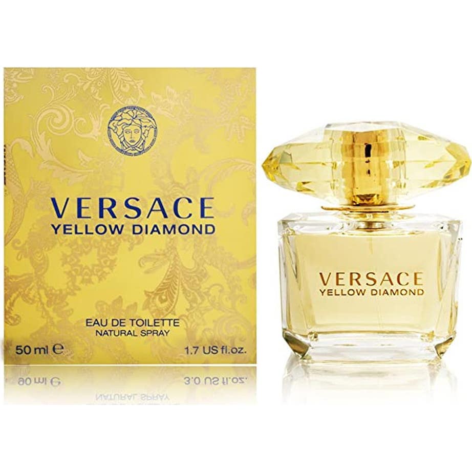 Versace Yellow Diamond Eau De Toilette 50ml Vaporizador