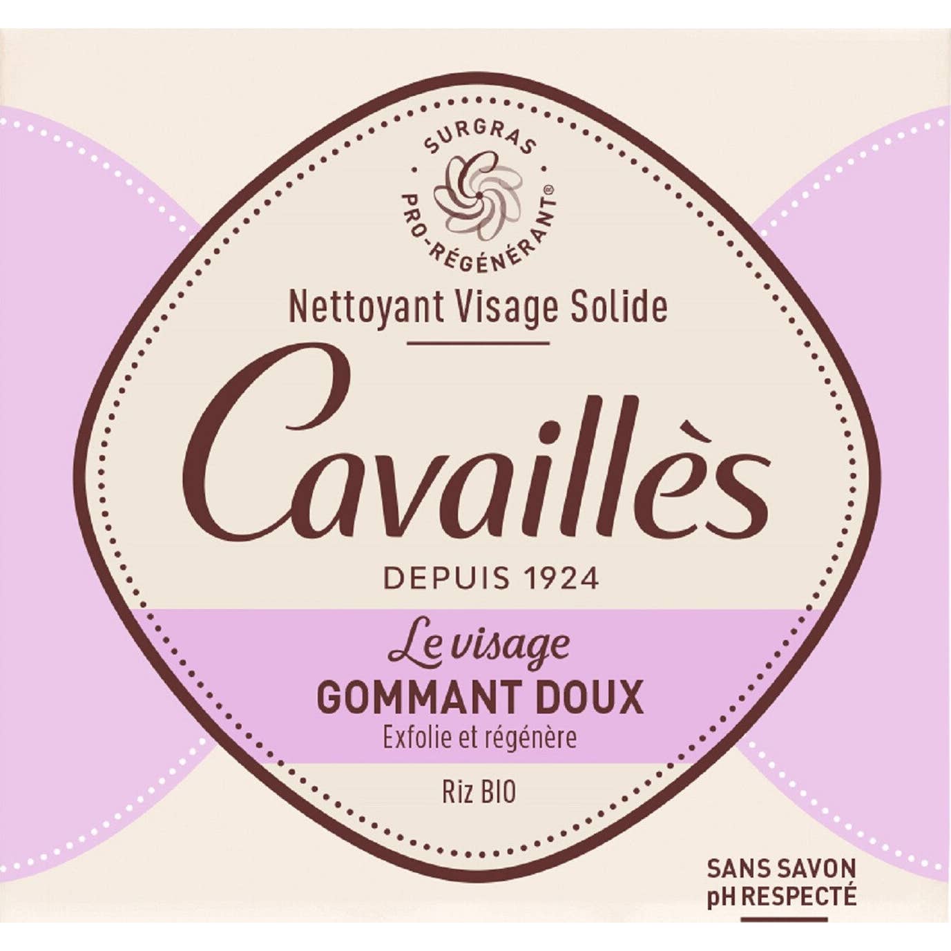 Rogé Cavaillès Savon Visage Gommant Doux Riz 70g