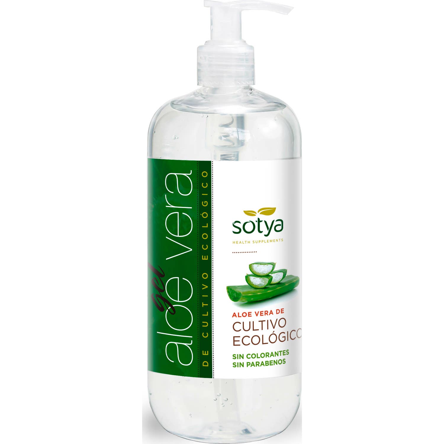 Sotya gel d'aloe vera biologique 500cc