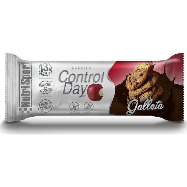 NutriSport Barres nergtiques Controlday Galleta 28uts
