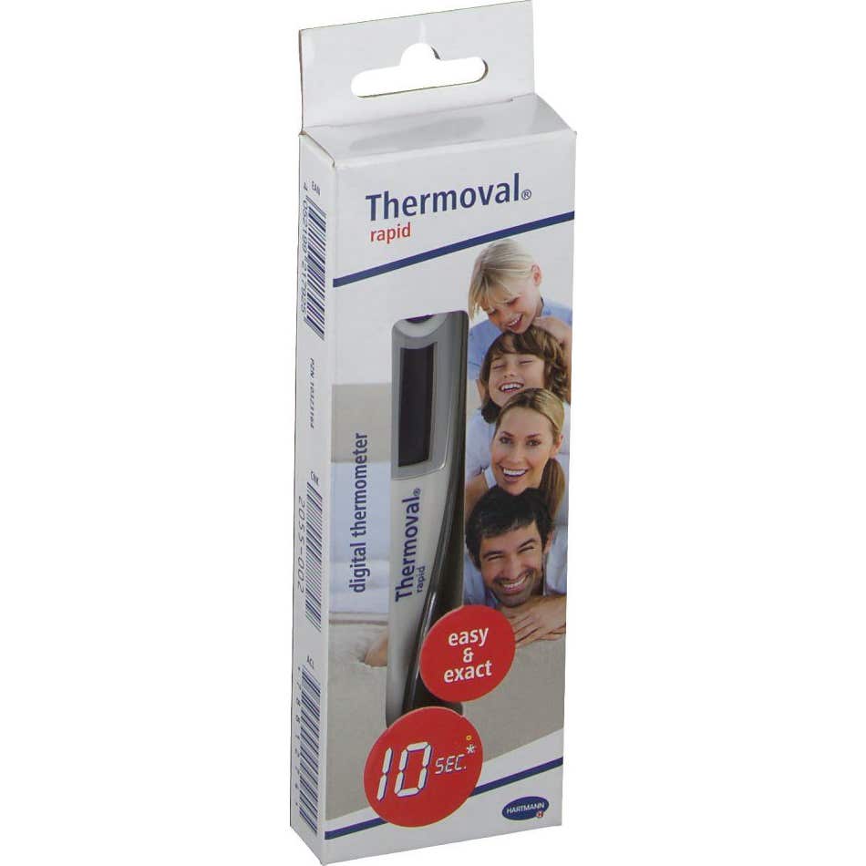 Hartmann Thermoval Rapid Thermomètre Digital Blanc