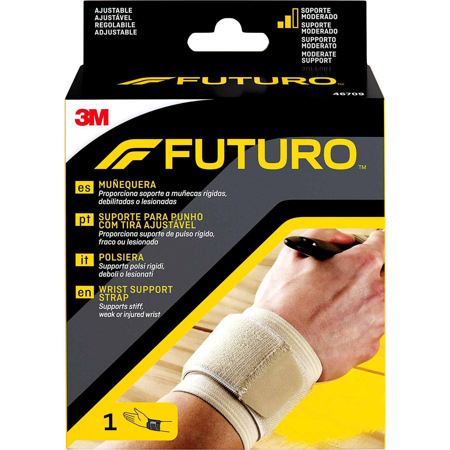 Futuro‰ã¢ T-unique Bracelet Velcro 1pc