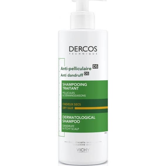 Vichy Dercos Anti-Pelliculaire Shampooing Traitant Cheveux Secs 400ml