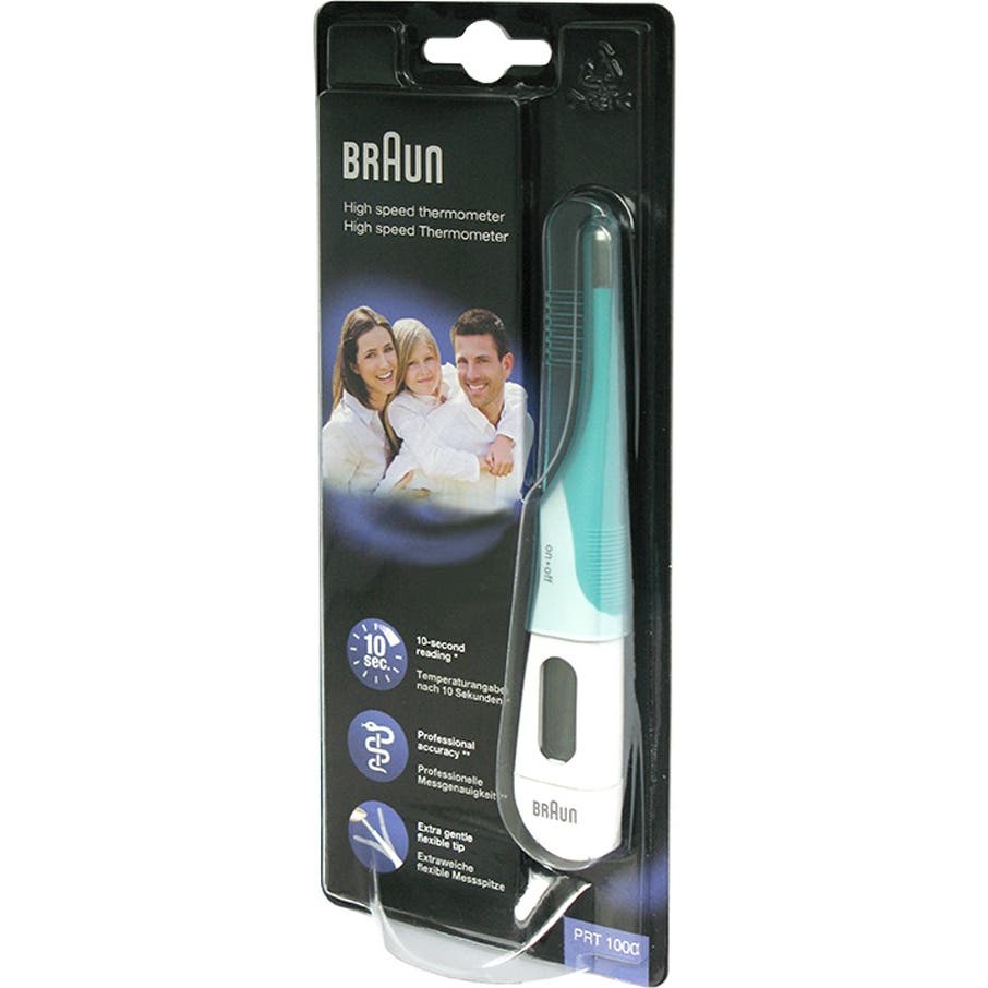 Braun Thermomètre Numérique à Grande Vitesse Prt1000 1 Unité