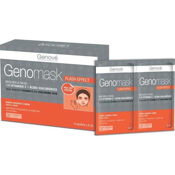 Genomask mascarilla facial con vitamina C 8ml