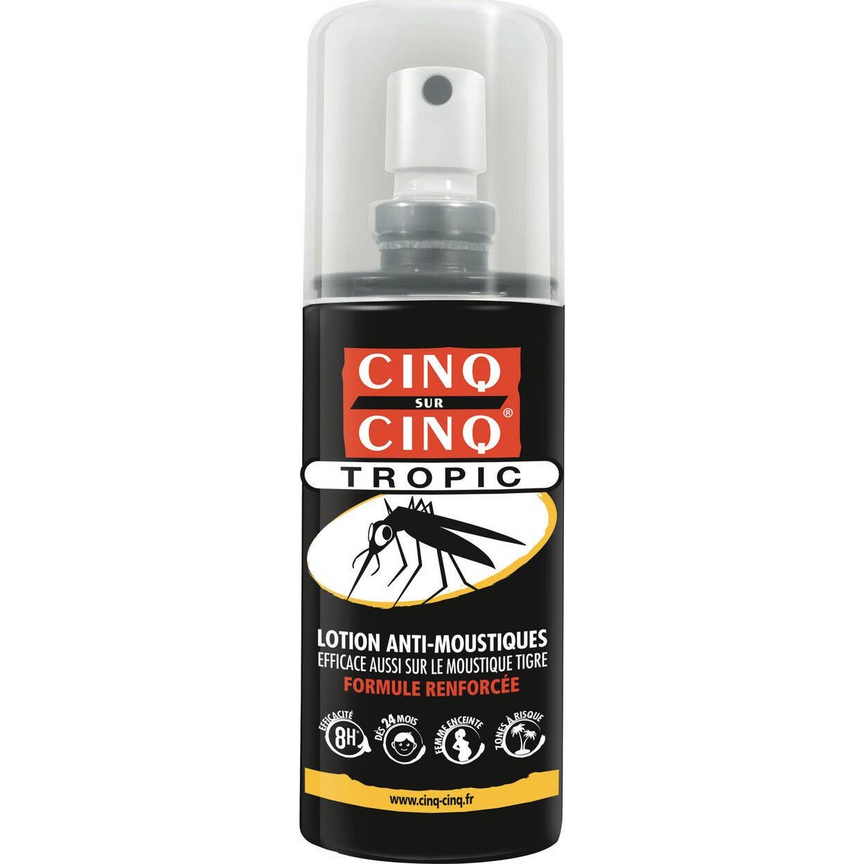 Cinq Sur Cinq Tropic Lotion Anti-Moustiques 75ml