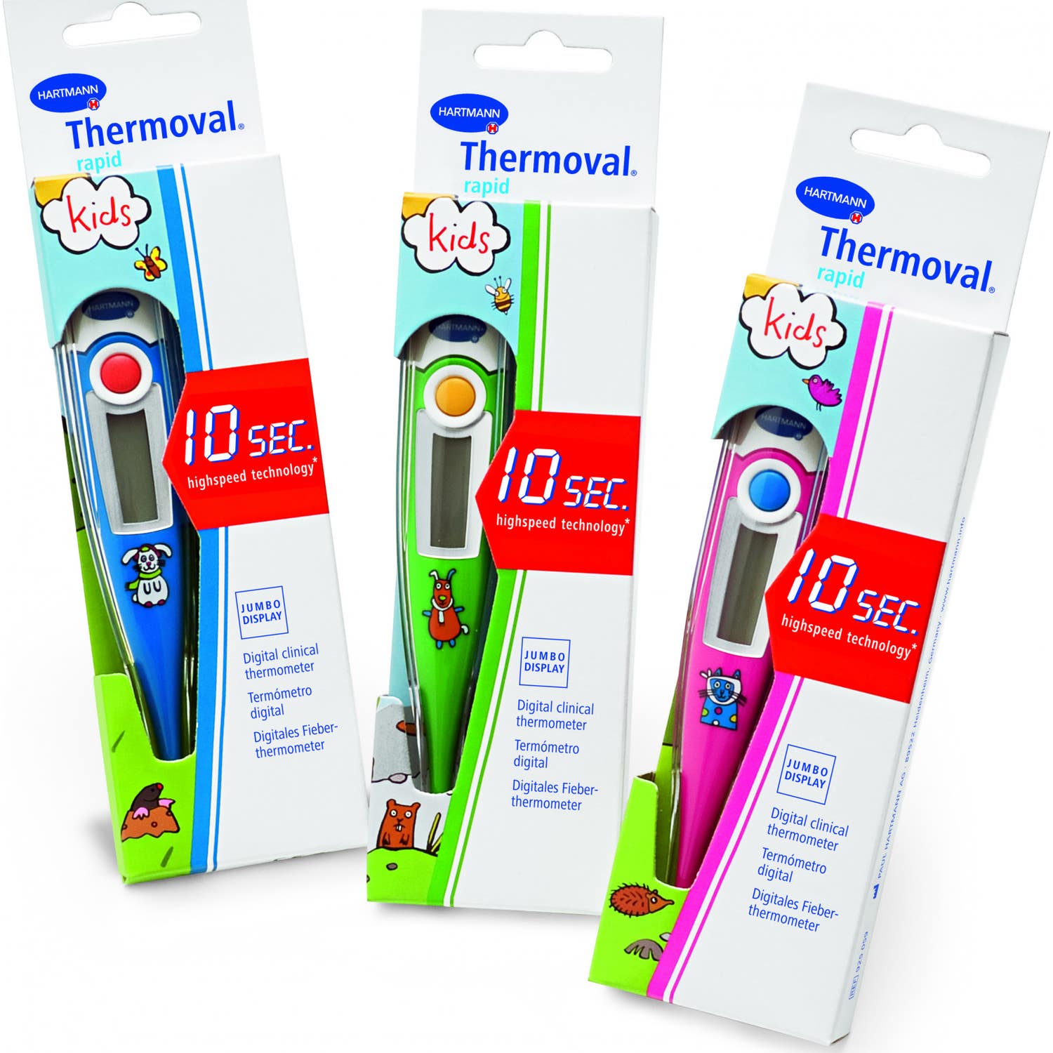 Thermoval Rapid Rapid Kids termómetro 1ud