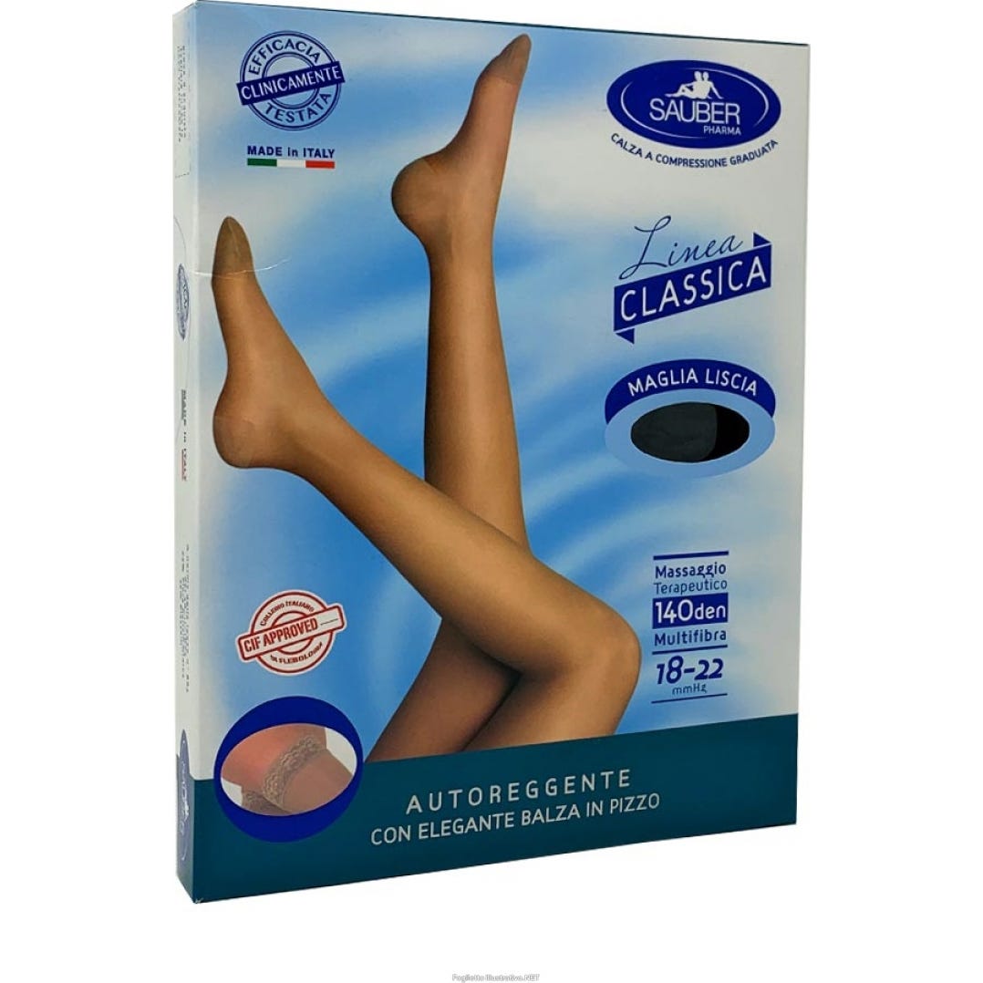 Sauber Classic 140den Collant Camel Taille 5 1ut