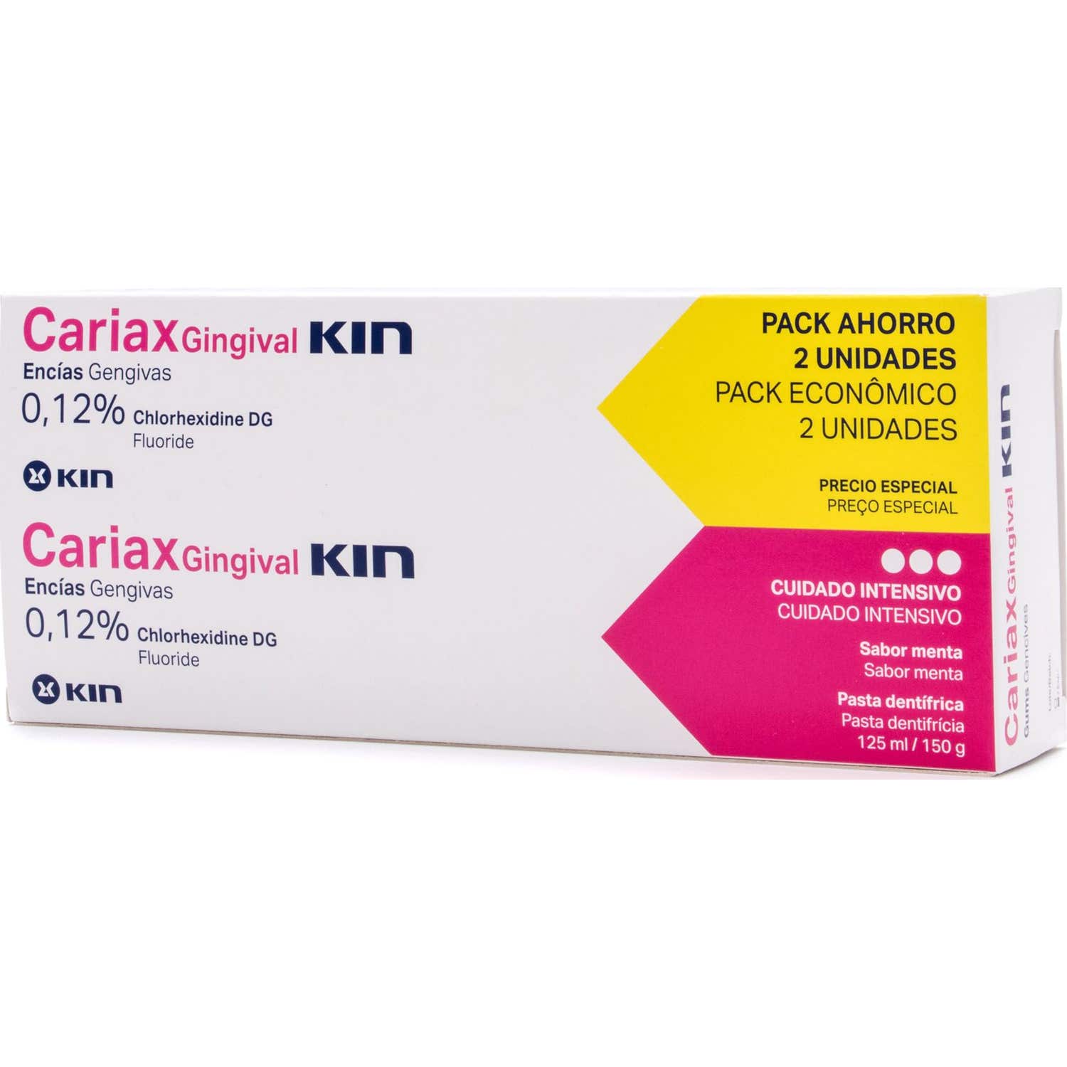 Kin Cariax Gingival Pasta 2x125ml