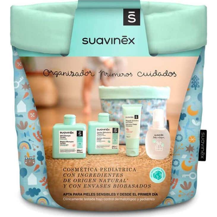 Suavinex Organisateur Tissu bleu 4 Pts