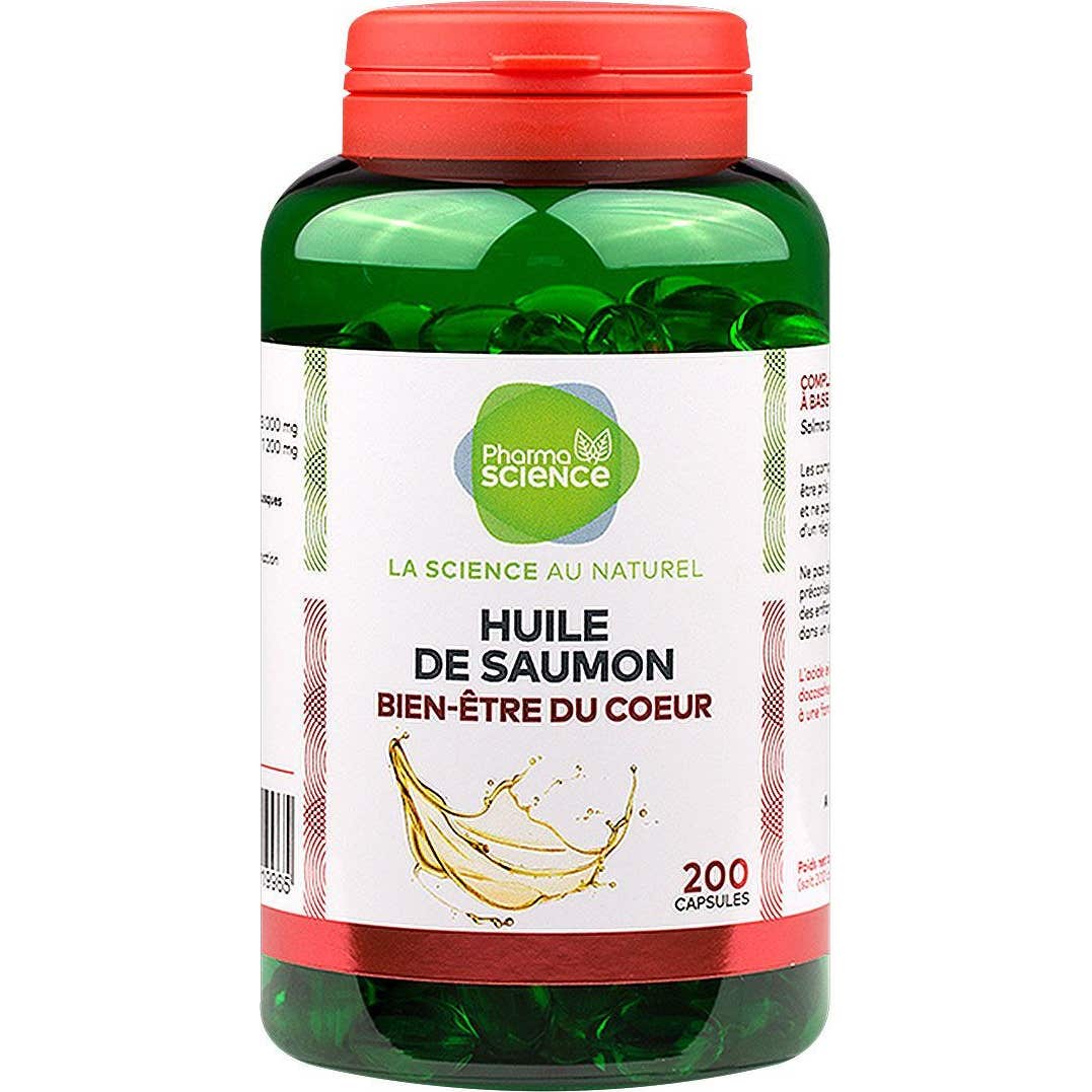 Pharmascience Huile de Saumon 200caps