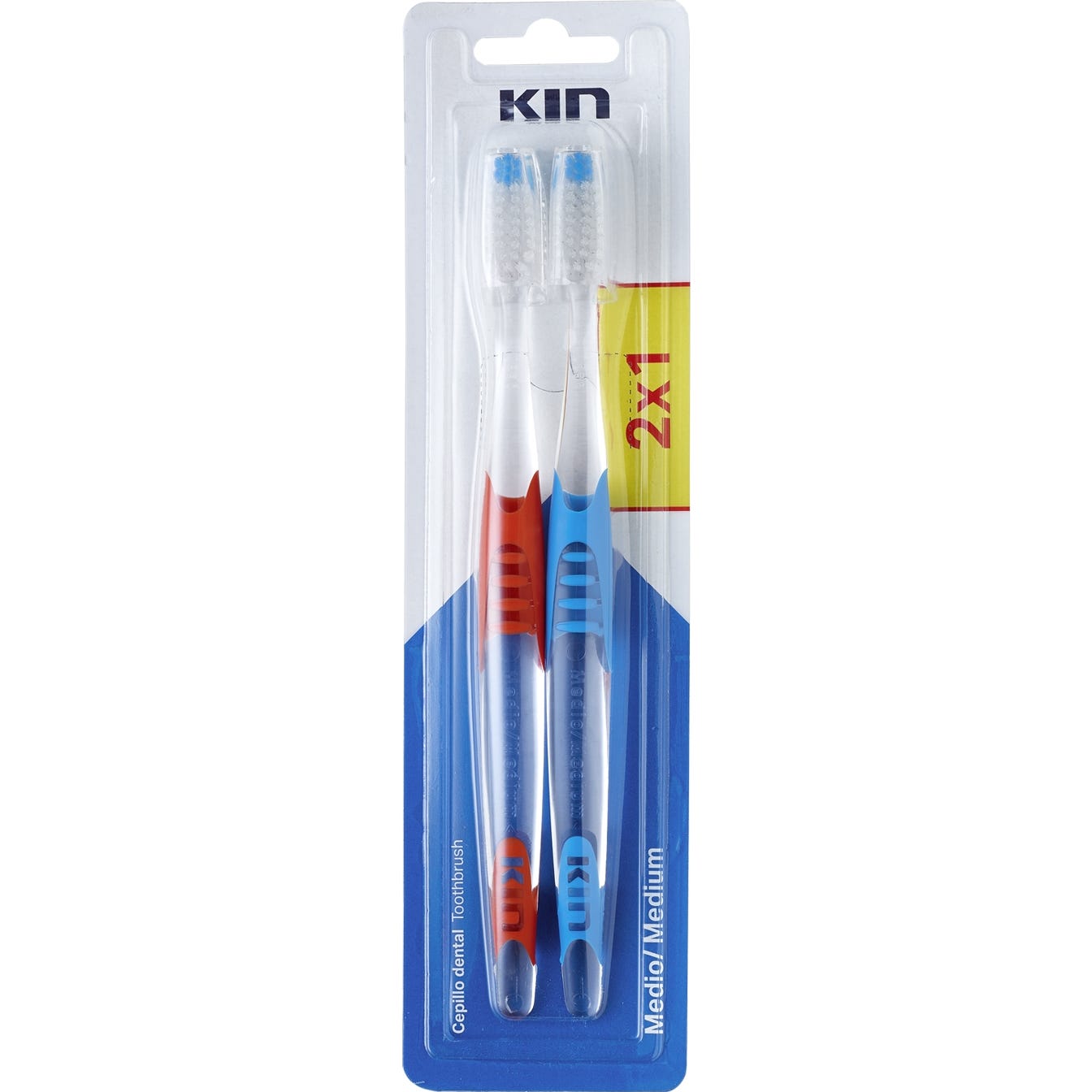 Brosse à dents Kin Medium 2X1