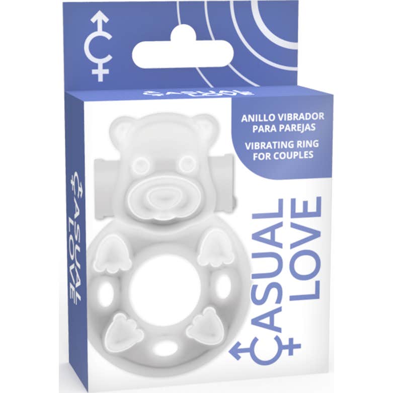 Casual Love 26 Anneau Vibrant Transparent Bunny 1pc