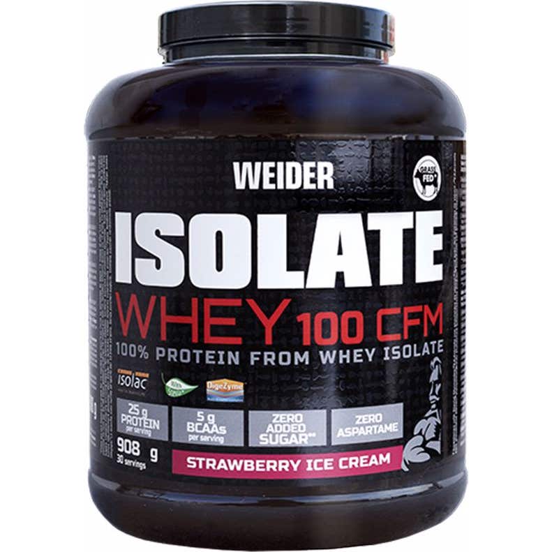 Weider Isolate Whey 100 CFM Fraise 908g
