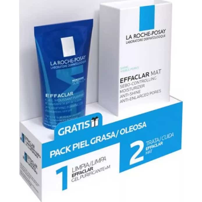 La Roche-Posay Coffret Effaclar Mat 40 ml + Effaclar Gel Moussant 50 ml
