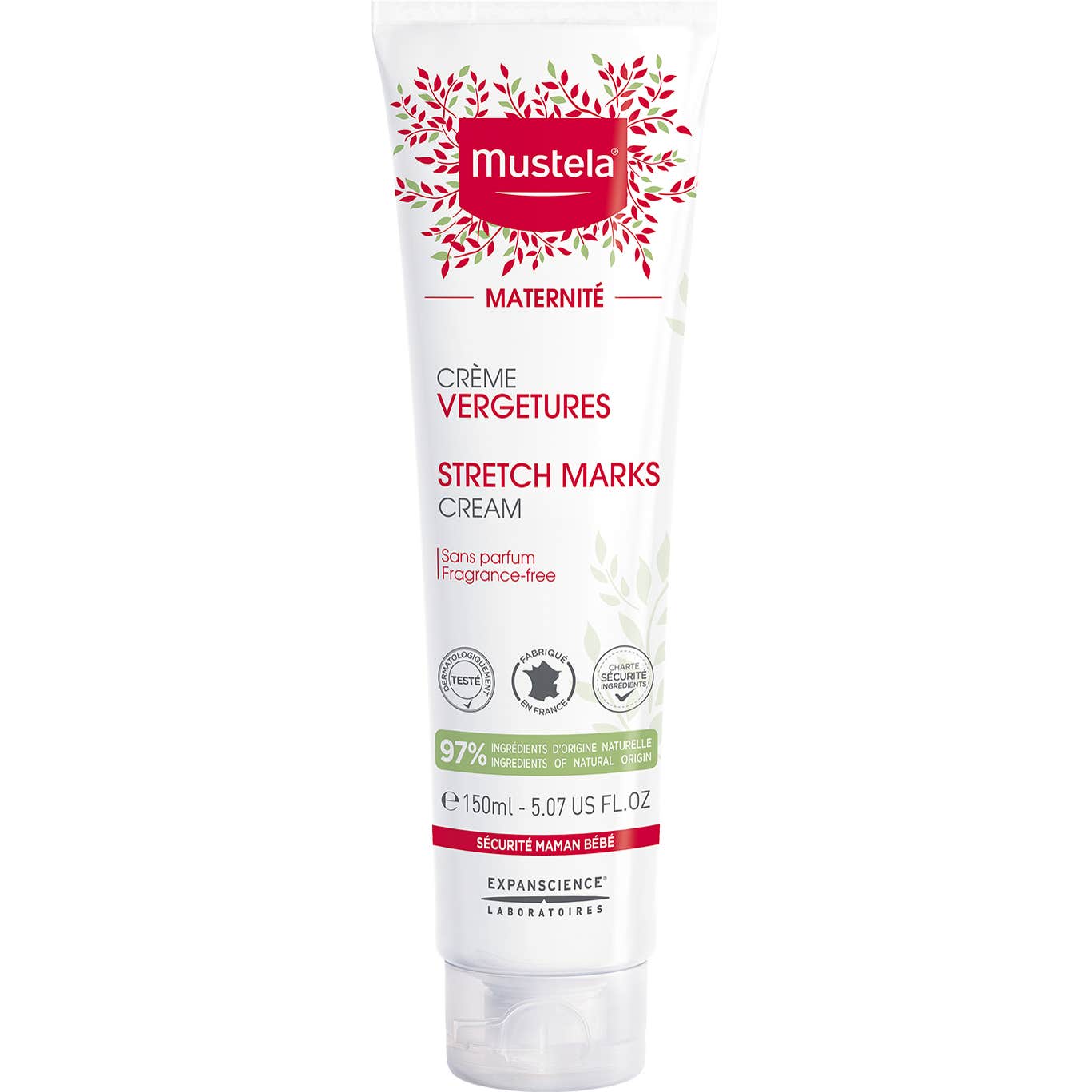 Mustela Maternité Crème Vergetures Sans Parfum 150ml
