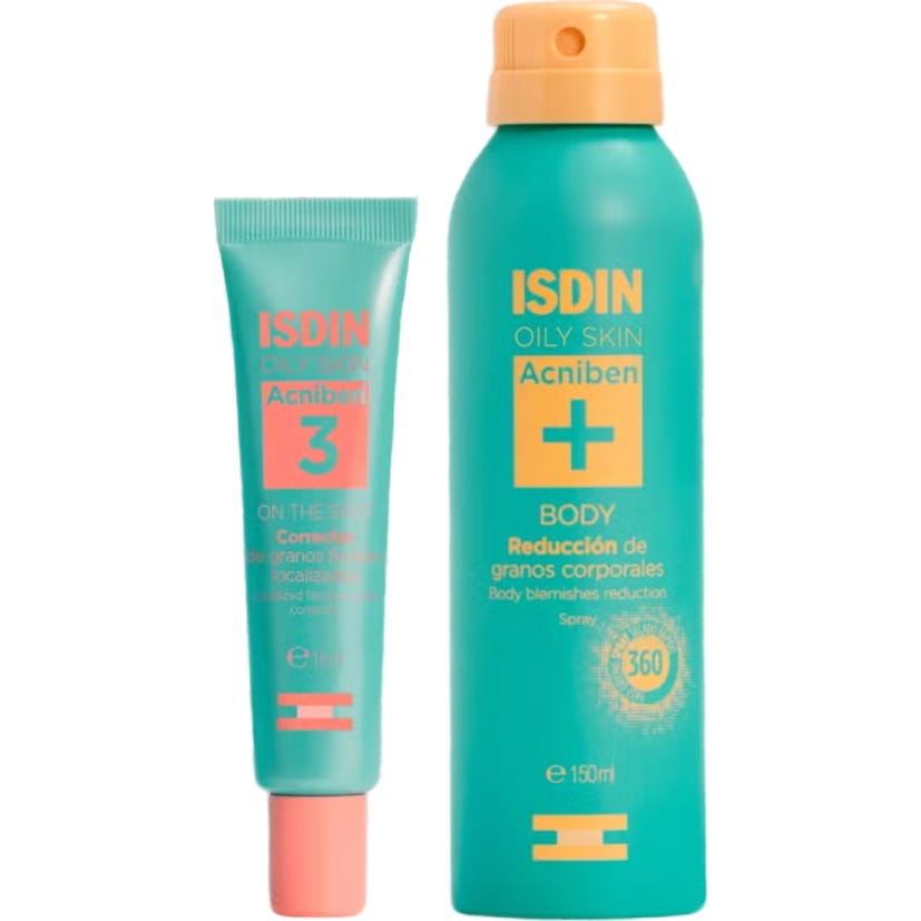 ISDIN Pack Acniben On the Spot Corrector + Body Spray