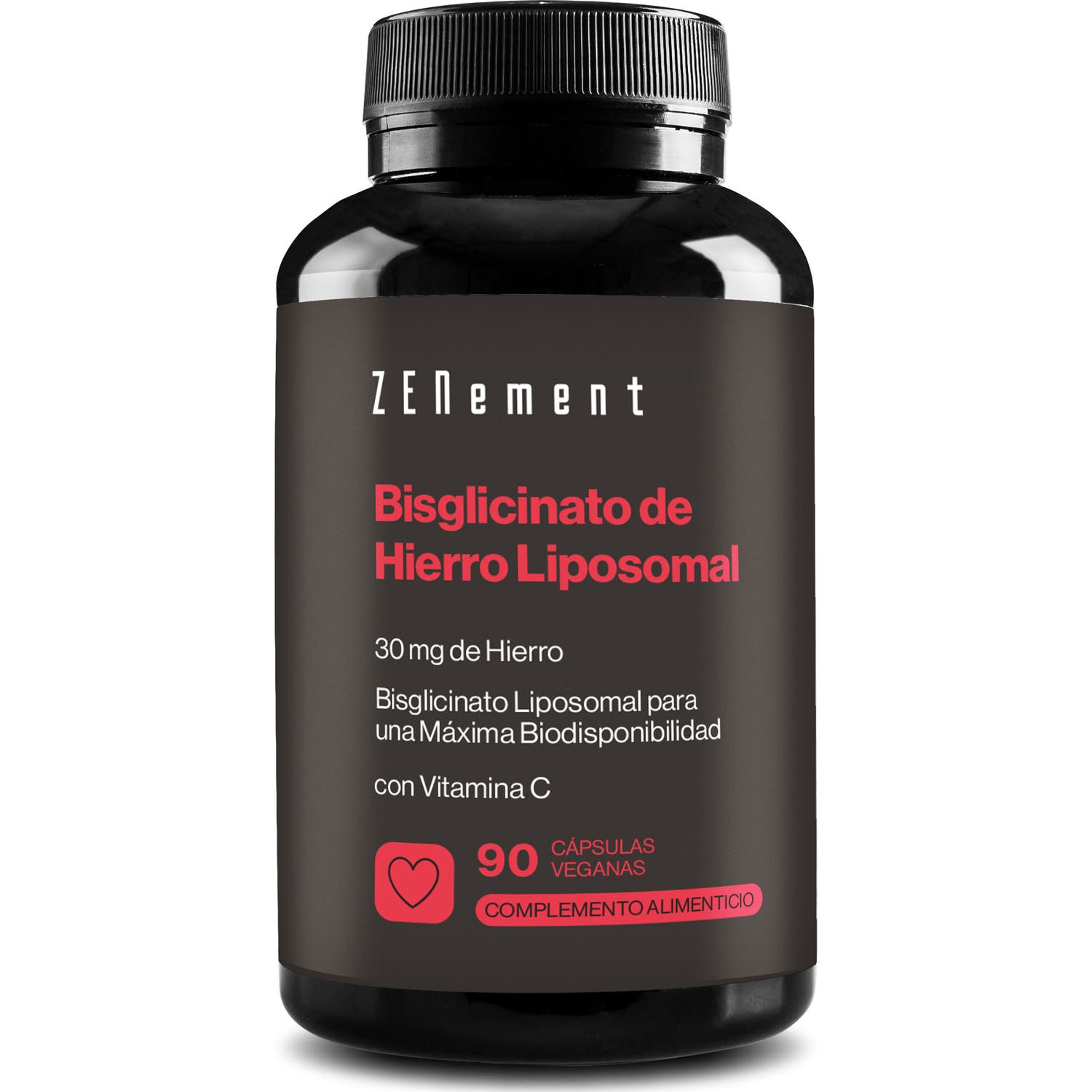 Zenement Bisglycinate De Fer Liposomal 90 Gélules