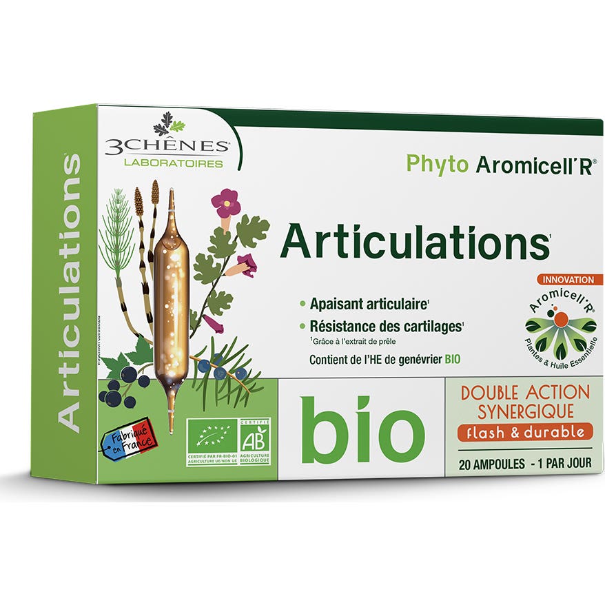 Les 3 Chênes Articulations Bio 20 Ampoules