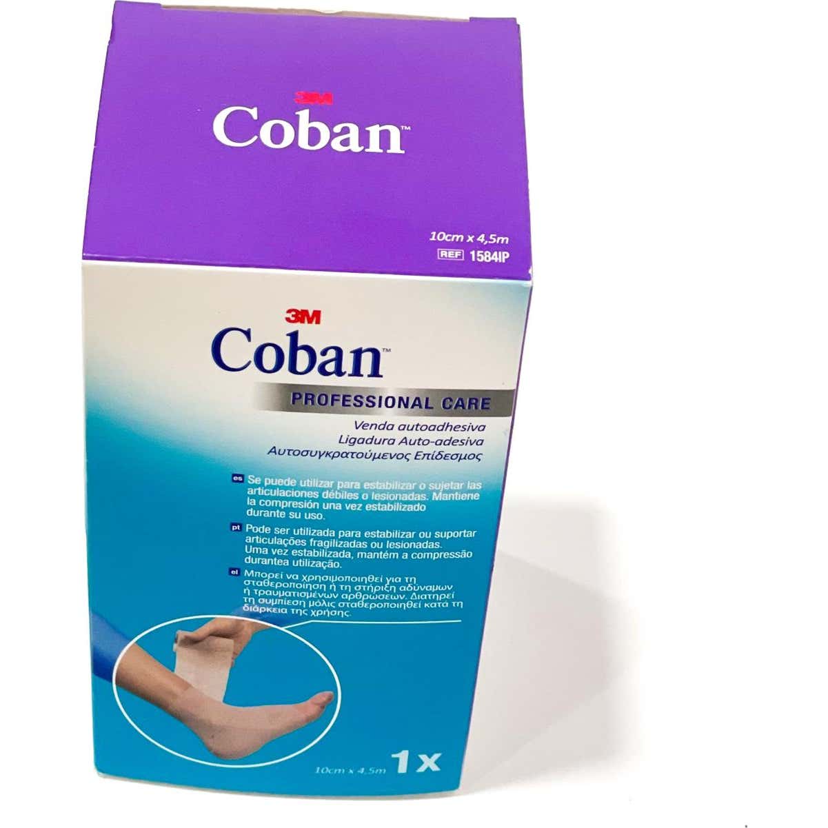 3M Coban Bandage Élastique Cohésif 4.5mx10cm
