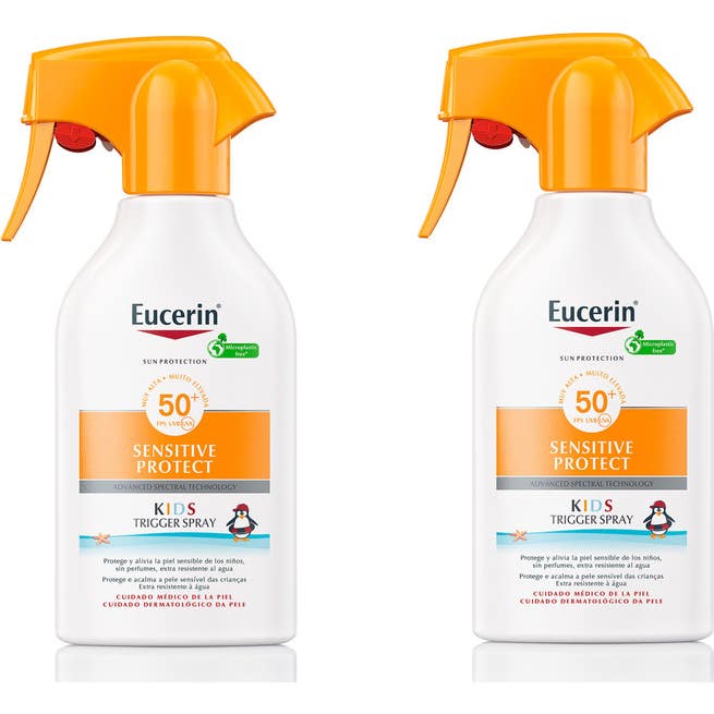 Eucerin Sun Spray Enfants Sensitive Protect Spf50 2x250 ml