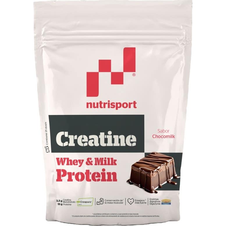 Nutrisport Créatine Creapure® & Protéine Chocomilk 500g