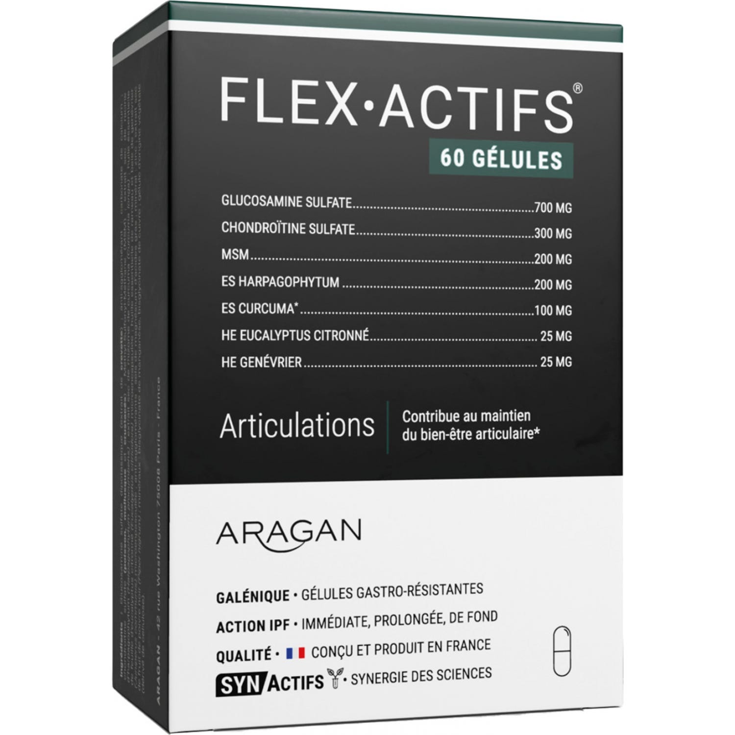 SynActifs FlexActifs 60 Gélules