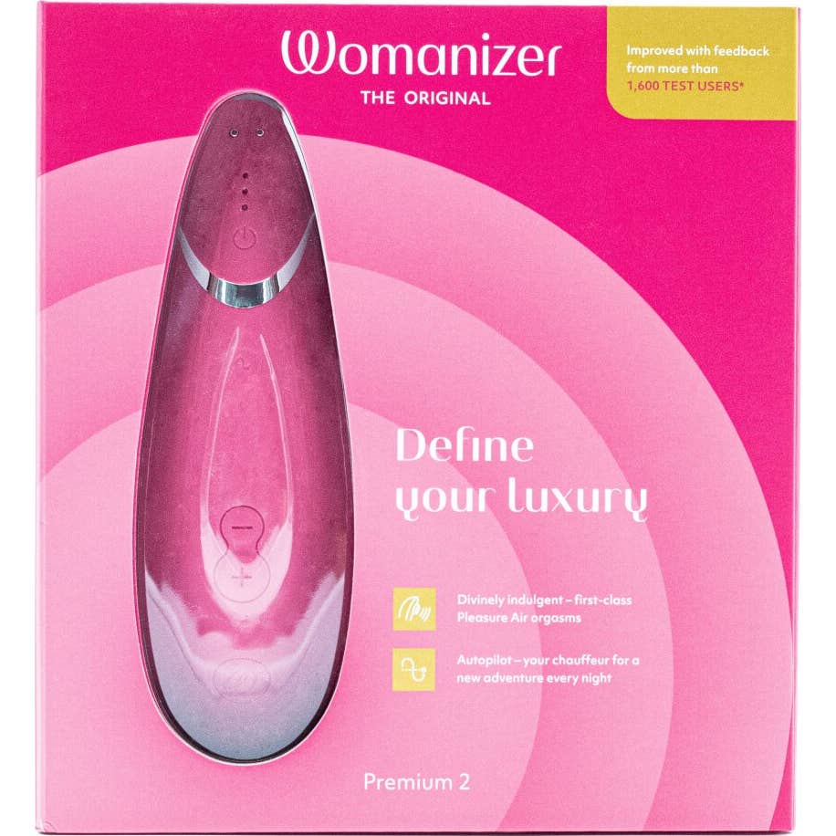 Womanizer Premium 2 Stimulateur Clitoridien Frambuesa 1ut