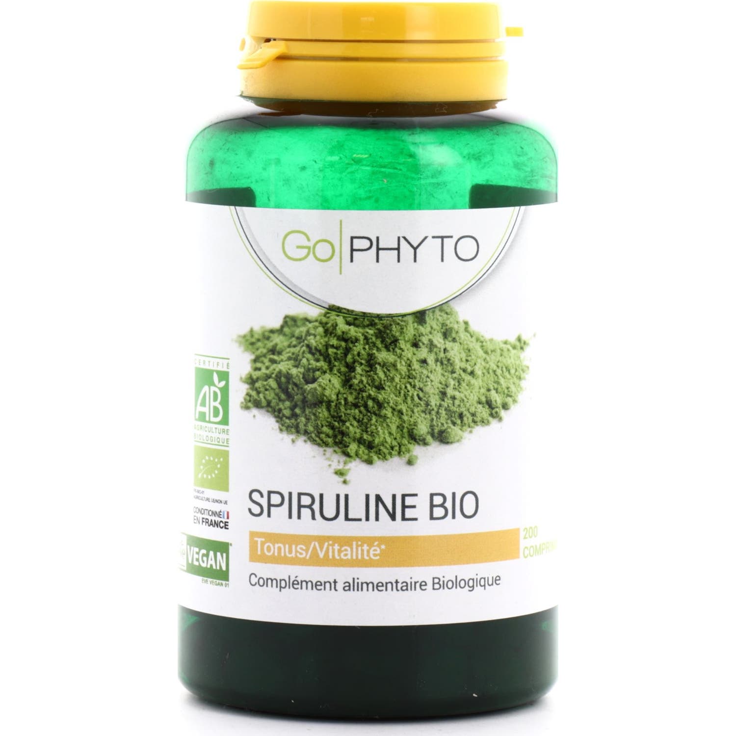 Go Phyto Spiruline Bio 200 Gélules