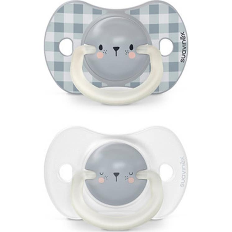 Suavinex Suavinex Pacifier Silicone T. Fusion physiologique 4-18m 2 Unités