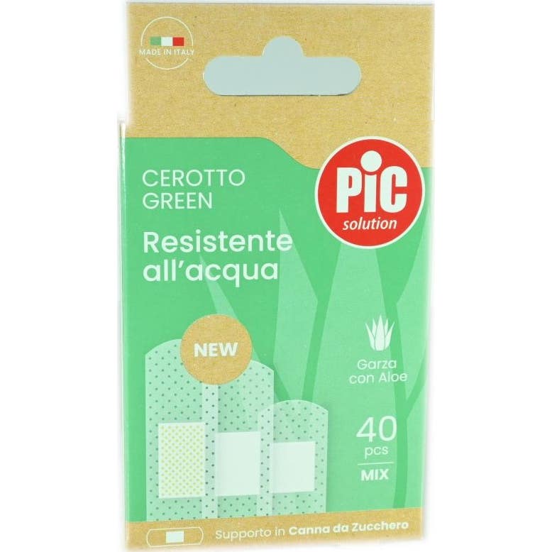 Pic Solution Green Pansement Canna Aloe Mix 40uts