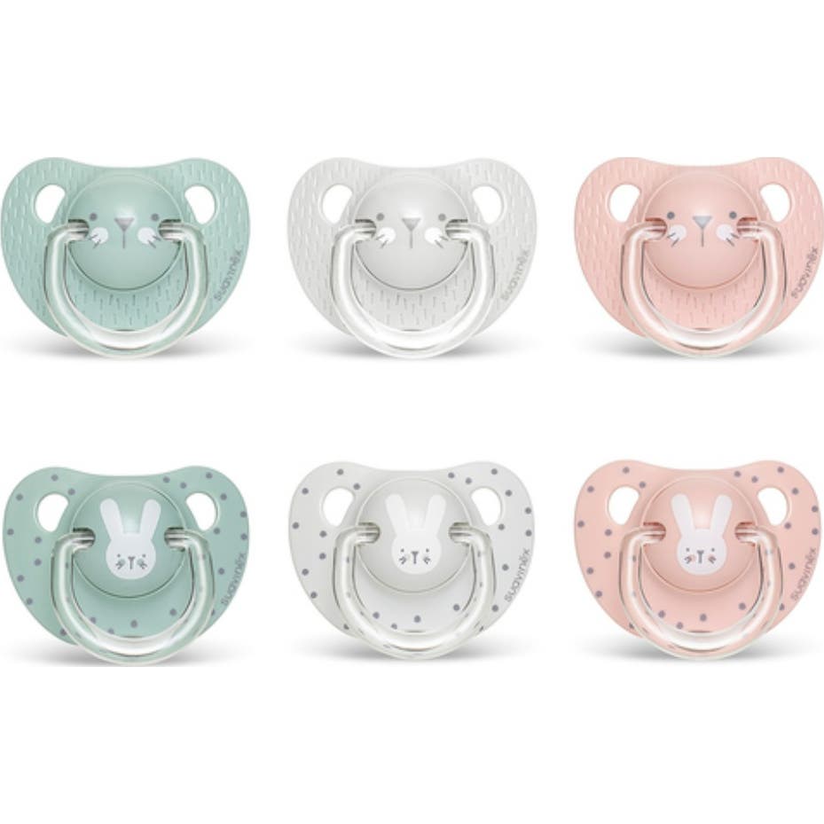 Suavinex Hygge Bebé Chupete Reversible Silicon Surtido +18M 1ud