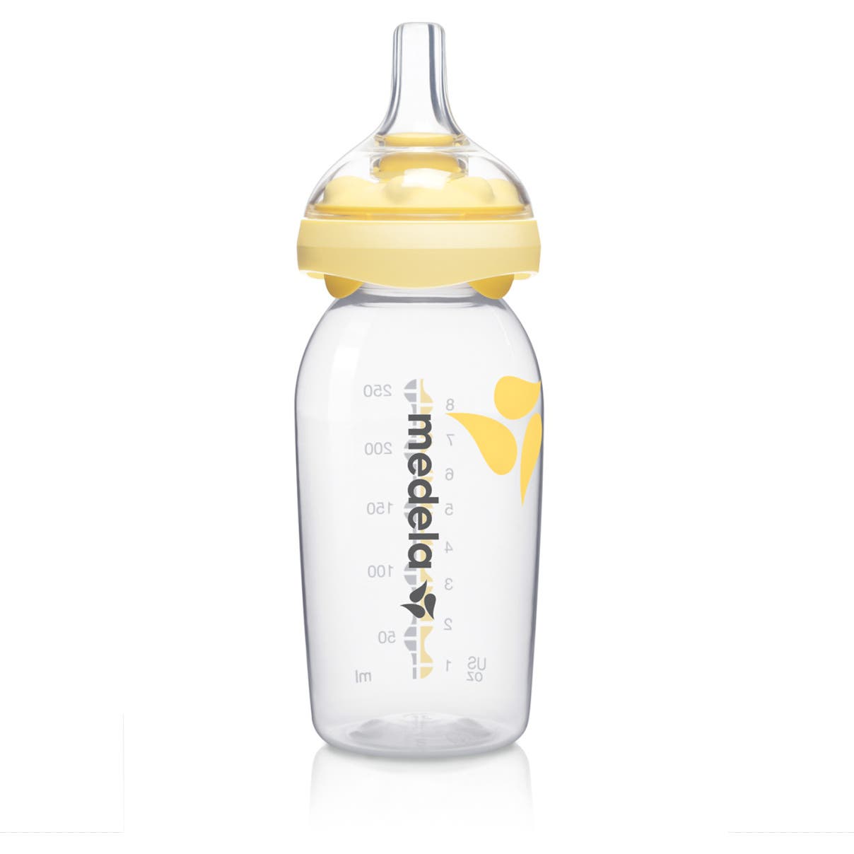Medela flacon apaisant tétine silicone 250ml 1ud