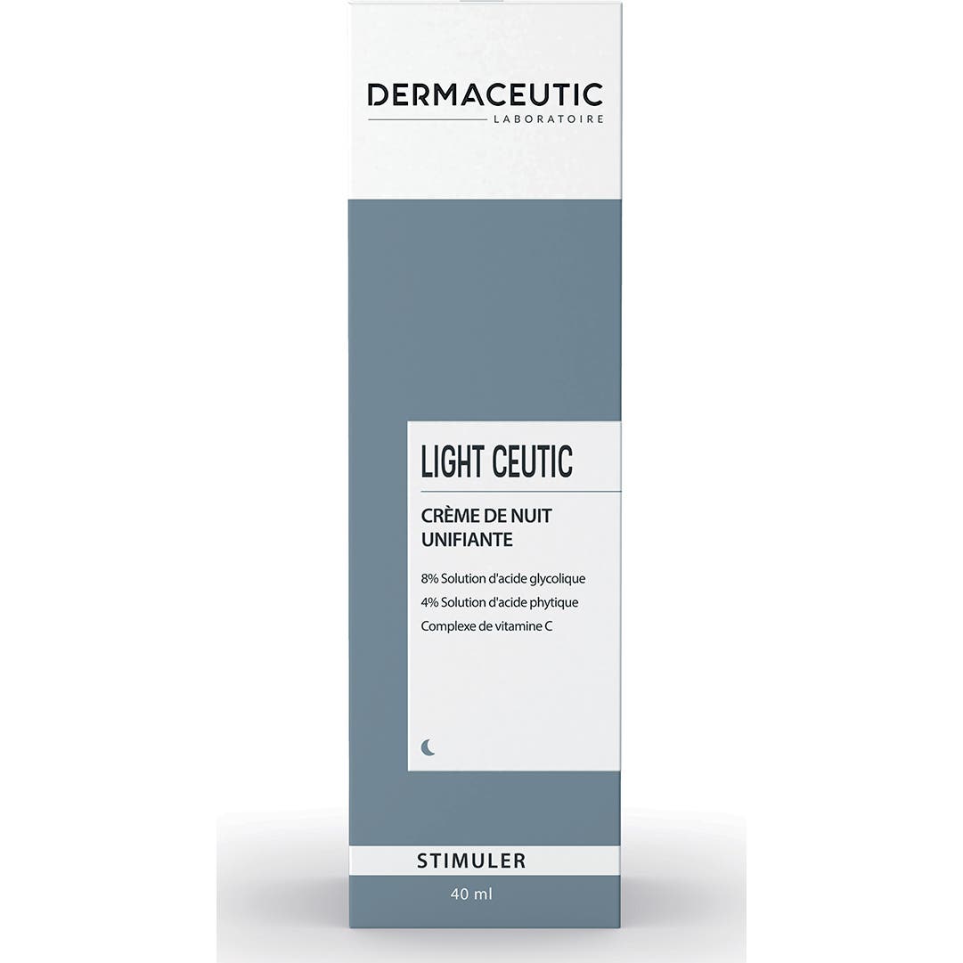 Dermaceutic Light Ceutic Crème De Nuit Unifiante 40ml