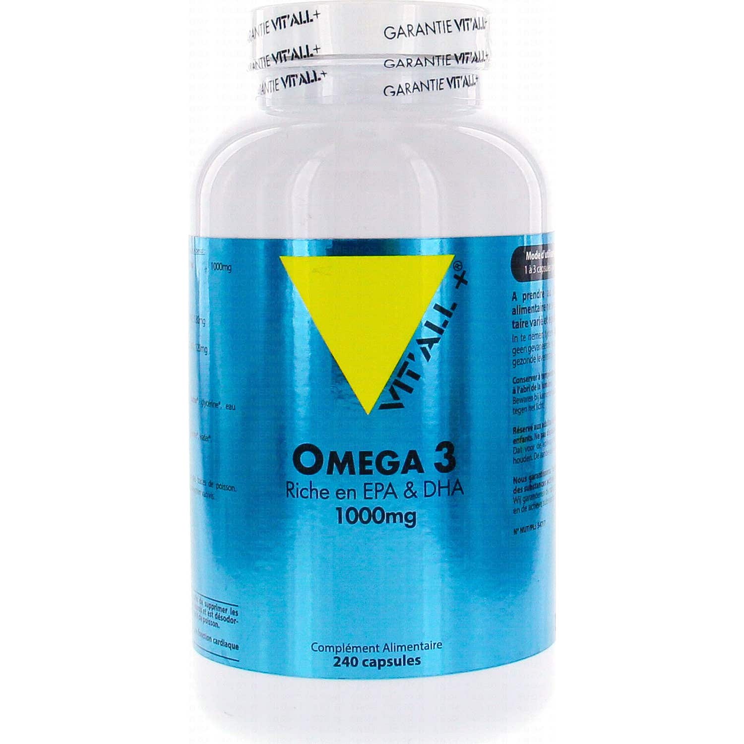 Vit'All+ Omega 3 1000mg 240caps