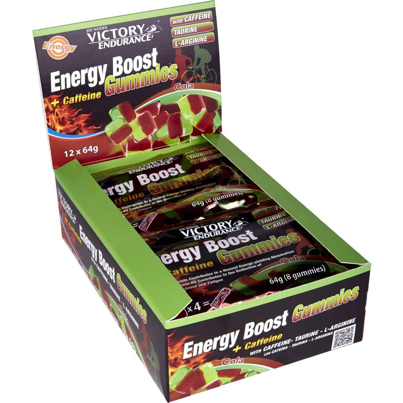 Weider Energy Caffeine Gummies 15x32g