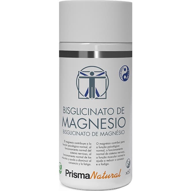 Prisma Natural Bisglycinate de Magnésium 60 caps